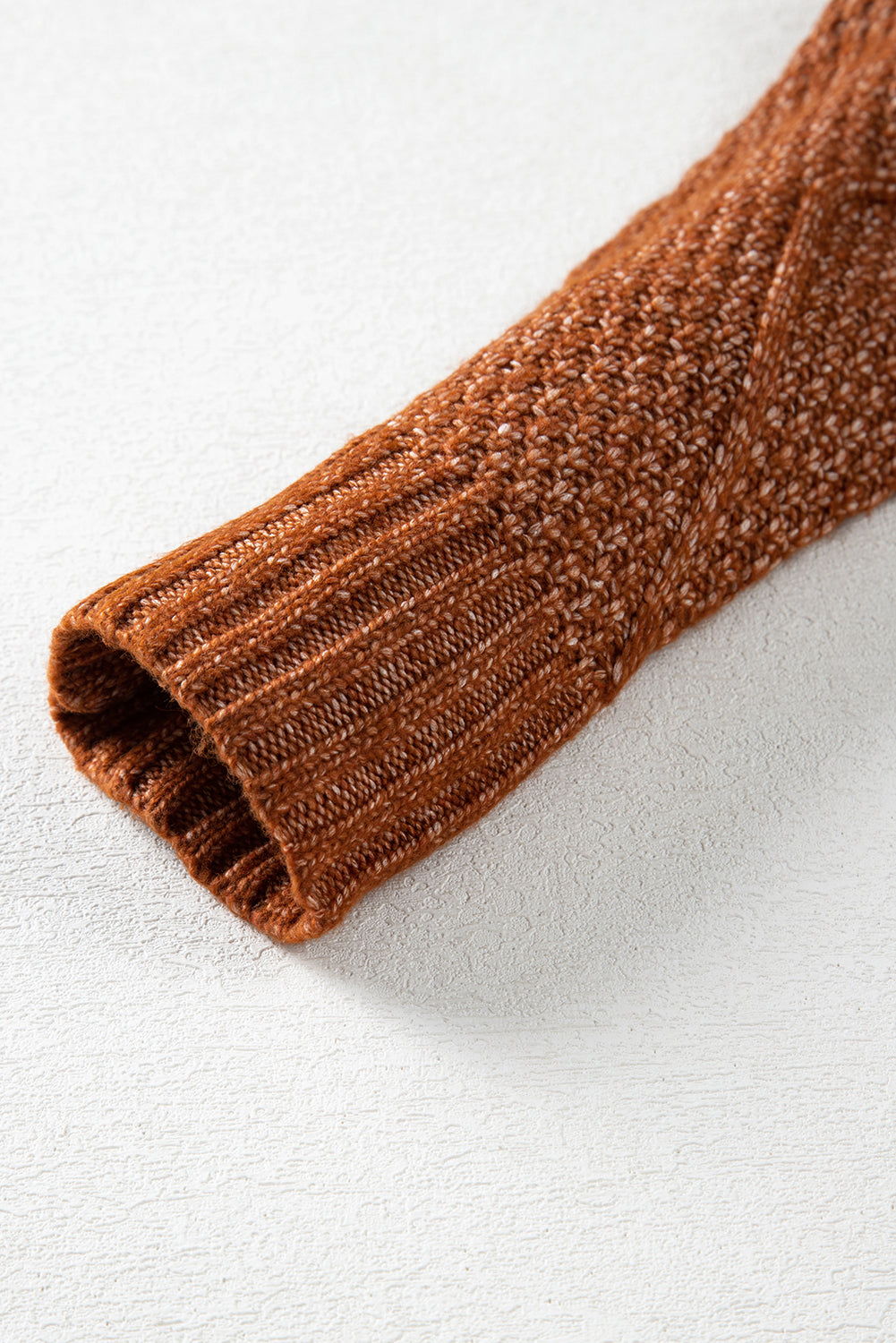 Outform Black Twist Cable Knit Drop Shoulder Loose Fit Sweater Dress